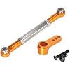 Rc Accessories For MJX For HYPER GO H12Y 1/12 Metal Servo Rod Arm Remote Control Car Vulnerable Parts Upgrade OpYellow