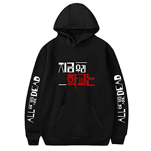 All of Us are Dead Hoodie Comfortable and Loose Hoodie Casual All-Match Harajuku Unisex Hoodie Tops