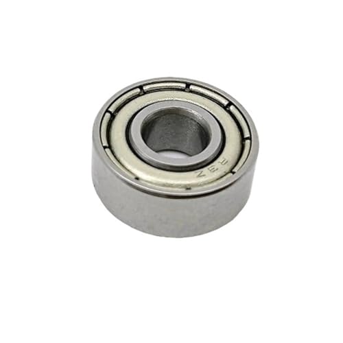 100pcs R3ZZ R3 ZZ 2Z Deep Groove Ball Bearings 0.1875x0.5x0.196 Inch 4.762x12.7x4.978 Mm Precision Bearing for Industrial