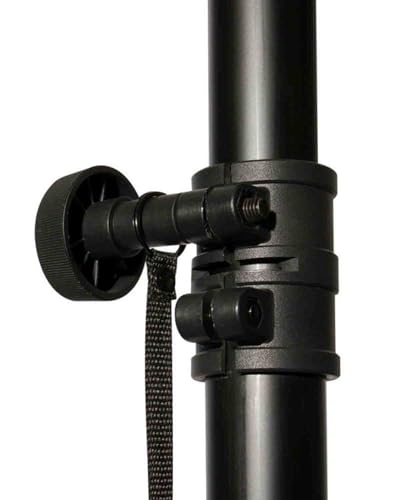 Onstage SS7762B Speaker Stand With Adjustable Leg,Black thumb #2