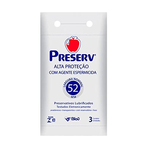Preservativo Preserv Alta Proteção Anatômico Lubrificado, 1_Unidade