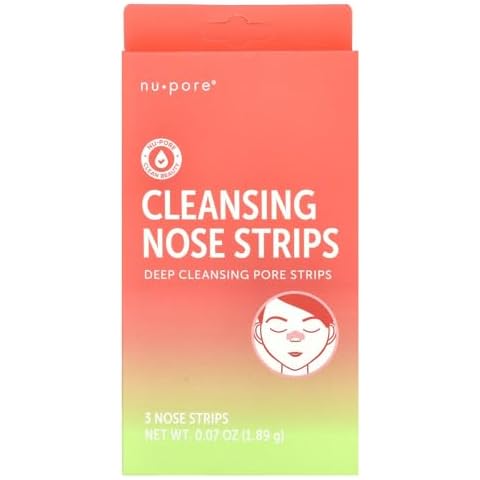 Nose Cleansing Strips - for Instantly Fresh Clean Pores, 3 Strips,(Nupore) Cover