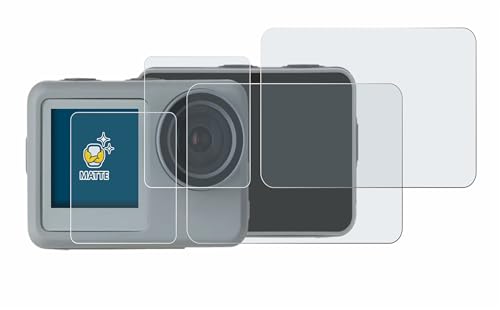 brotect 2-Pack Screen Protector Anti-Glare for Rollei Actioncam 9s Plus Screen Protector Matte, Anti-Fingerprint Protection Film