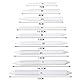 kuou 12 Stück Mischen Papierwischer, 6 Stück Blending Stumps+6 Stück Tortillions Skizzen Zeichnen Werkzeuge für Malerei Zeichnen DIY(Weiß)