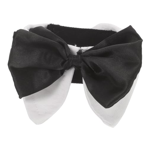 Levemolo ペットの蝶ネクタイ 女の子のための子猫の首輪 猫ちょう結びの首輪 小型犬の 女の子の犬の 屋内用猫の 派手な猫の 犬用の かわいい犬の 猫用ペット 布