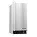 Hoshizaki AM-50BAJ-AD 14 7/8" ADA Air-Cooled Undercounter Top Hat Cube Ice Machine Maker, 55 lbs/Day, Stainless Steel, 115v, NSF