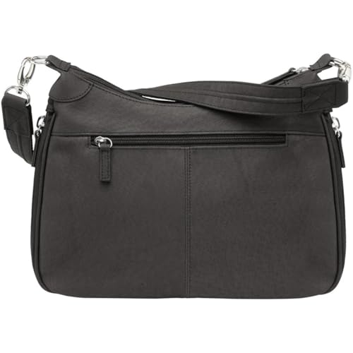 Bolso Tote Hobo para mujer negro pequeño miniatura 2