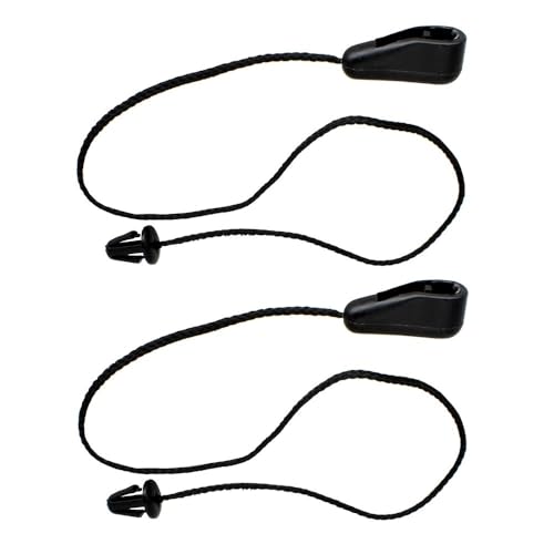 Sangle de fixation pour tablette de coffre arrière C-Max 2004-2010 | Lot de 2 cordons noirs