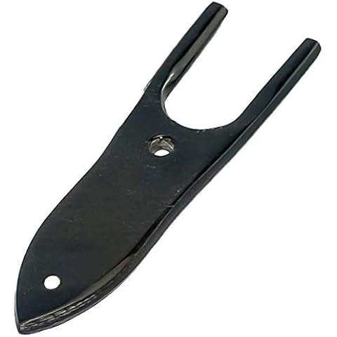 Mythrojan Horn Lucet Fork Cord Making Braiding Weaving Tool - Polished Finish Cover