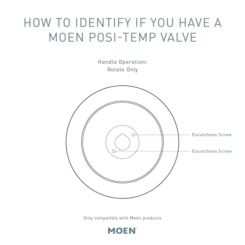 Moen T62151 Brantford Chrome Posi-Temp Valve Trim | Valve Required - image 4