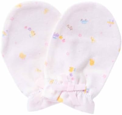 Petite Baby Smooth Toy Pattern, Baby Mittens, 100% Cotton, Cute, Pastel, 10903 (Pink)