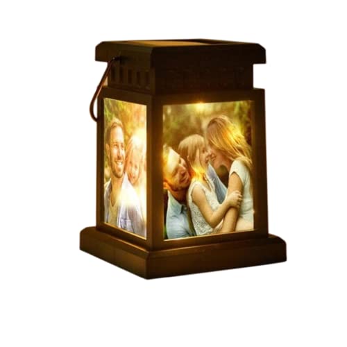 Gifts for Bereavement Personalized Photo Memorial Lanterns Custom Picture Celebration of Life Lantern Thoughtful Sympathy Gift for Loss of Mom Dad Loved One