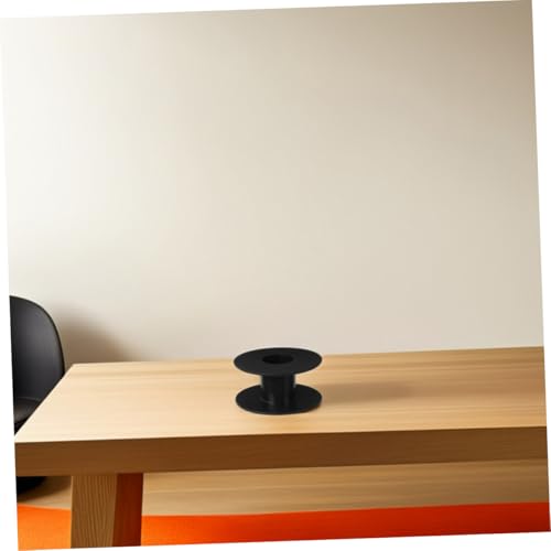 GLEAVI 6 piezas Organizador de Cable Extensión con Bobina de Almacenamiento de Plástico para Cables bajo Escritorio miniatura 4