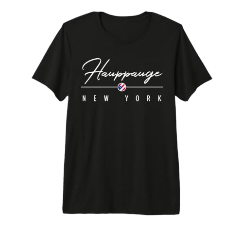 Hauppauge New York (NY) T-Shirt Haut de Gamme
