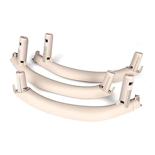 Ԃ̎hAnh p X5 X6 F16 F15 2014-2018 Ԃ̃hAnhCeAhAvnhJo[hAnh(Beige White Color)