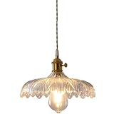 HYSJDMNC Lámpara de araña Ligera Moderna nórdica Colgante de Vidrio Luz de Vidrio japonés Estilo Retro YYuan