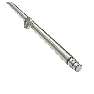 DIYHD Edelstahl-Leiter für Bibliothek, ohne Leiter 39 3/4″ extention track edelstahl