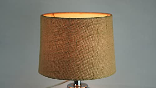 Mestar Decor Uno Fitter Small Natural Burlap Lampshade 9" X 10" X 7.5" #TOP6