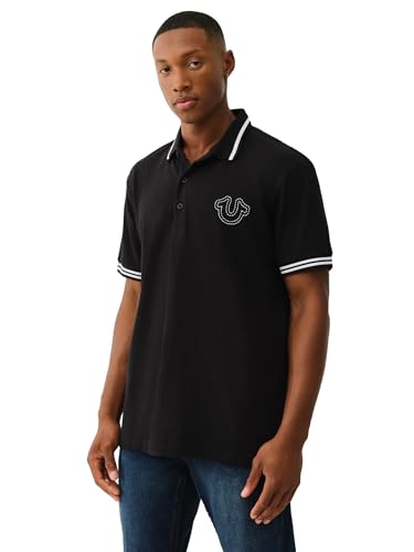 Polo Patch Bouddha True Religion SS vêtement mode homme manches courtes