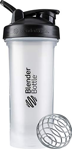 Comparison: Best Shaker Bottle 8 BlenderBottle Classic V2 Shaker Bottle Perfect for Protein Shakes and Pre Workout, 28-Ounce, Clear/Black