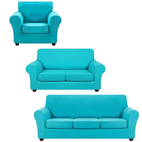 Hyha 4 Pieces Stretch Sofa Slipcovers cover