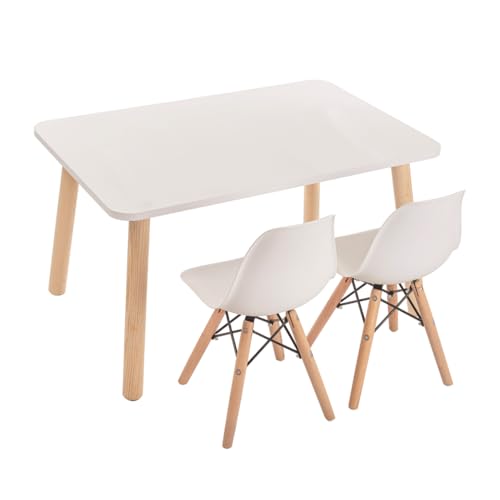 La Mejor Selección de Conjuntos de Sillas y Mesas de Madera para Niños para comprar online. 20 Imagen adicional