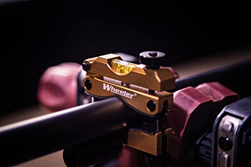 Wheeler Engineering Professional Reticle Leveling System with Heavy-Duty Construction, Universal Design and Storage Case for Gunsmithing and Maintenance, Bronze/Black - Image 5