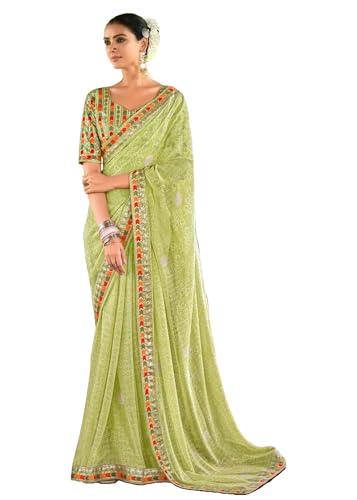 Patron de tissage pour femme Sari 14788 couture bordure broderie