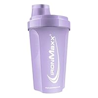 IronMaxx Eiweiß Shaker - 700ml Lavender | Auslaufsicher, Spülmaschinengeeignet, BPA & DEHP-frei | Proteinshaker mit Drehverschluss, Sieb & Mess-Skala