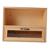 Construction : fabriqué avec des matériaux robustes, ce meuble de rangement résiste à une utilisation quotidienne tout en conservant son charme d'antan pendant des années. tiroirs de bureau en bois brut, contenant décoratif