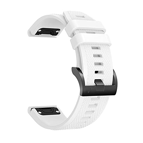 Bracelet en silicone 22mm pour Garmin Fenix 6 Pro