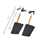 BPFbouXXg Nylon Dual Lenkruder 28mm 36mm 44mm 52mm mit Servo Lenkarm Stangenstopper Kugelkopfgelenk...