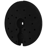 Operitacx Pied de Lampe Lesté en Plastique Robuste Diamètre 24 CM, Socle Lourd pour Lampadaire Bureau et Lampe sur Pied, Base Stable et Compatible pour Éclairage de Bureau et Salon