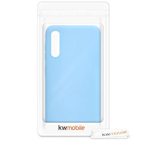 Kwmobile Case Compatible With Samsung Galaxy A50 Case - Soft Slim Protective Tpu Silicone Cover - Dove Blue #TOP6