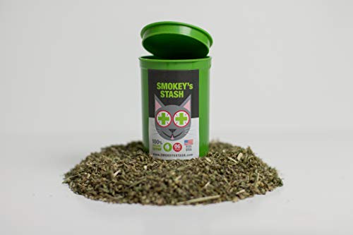 CBROSEY Smokey's Stash Cat Catnip Spray and Dried Organic Catnip Combo Maximum Potency cat nip Bundle - Image 8