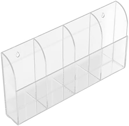 Discoball Acrylic Remote Control Wall Storage Box (2 Compartments - View #11