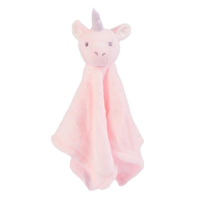 Swan Household Baby Animal Comforter Machine Washable Suitable From Birth (Colour guaranteed, animal subject to change) (Pink)