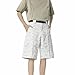 Uohuangjia Mens Casual Shorts Fashion Loose Fit Straight Leg 7