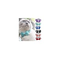 Amazon | DIANX 猫 首輪 リボン ペット首輪 鈴付き 犬用首 輪 猫用首