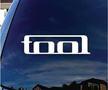 AIST - Juego de 2 calcomanías de vinilo para herramientas, color blanco, para automóviles, camiones, camionetas, SUV, RV, ventana, paredes, ventanas