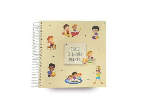 Diário de Leitura Infantil Creme