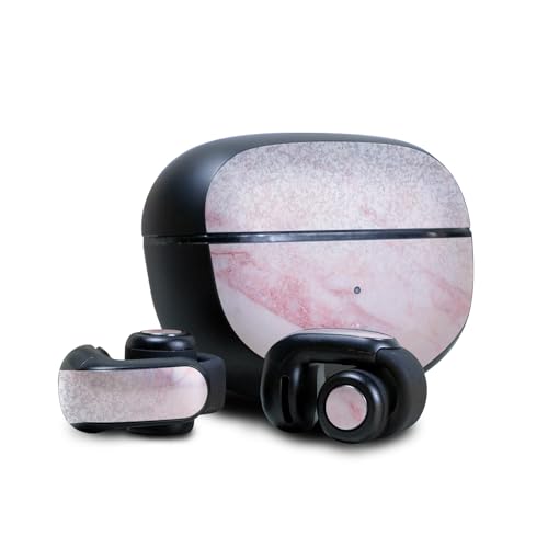 Image of Skin Compatible with Bose Ultra Open Earbuds - Girly Marble Dazzle - Premium 3M Vinyl Protective Wrap Decal Cover - Easy to Apply | Crafted in The USA by MightySkins