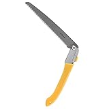 Klappsäge, 280 Mm, Klappbare Handsäge, Holzschneiden, Obstbäume, Beschneiden, Trimmen, Gartengeräte (Klappbarer 270er gelber Griff zum)