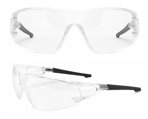 Alsenor Anti Fog Goggles Wrap-Around Shooting Safety Glasses Blue Light Blocking Protective Eyewear ANSI Z87 Cycling Glasses