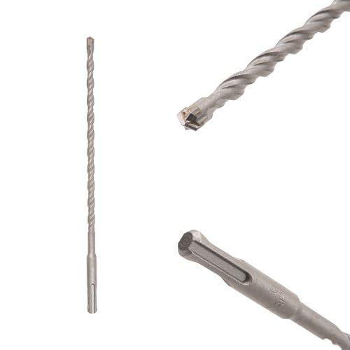 Image of TAPARIA 8mm Cross Point Tip SDS Plus Hammer Drill Bit for Concrete /Masonry Drilling (HDC 8260, 8x200x260 mm)-Home, DIY, Professional, Construction, Brick, Wall-Drilling