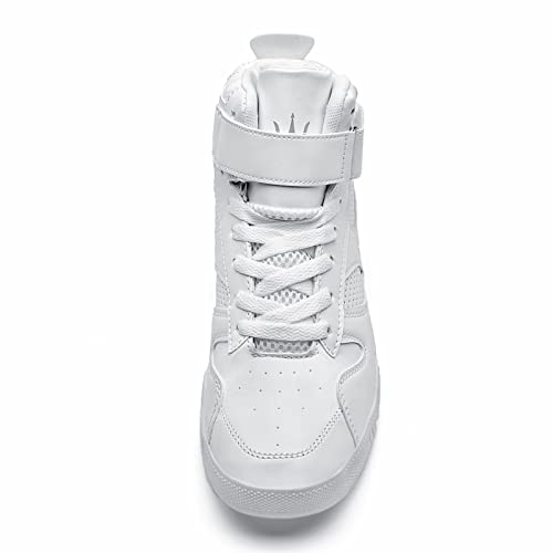 Image of Men's High Top Breathable Leather Street Sneakers