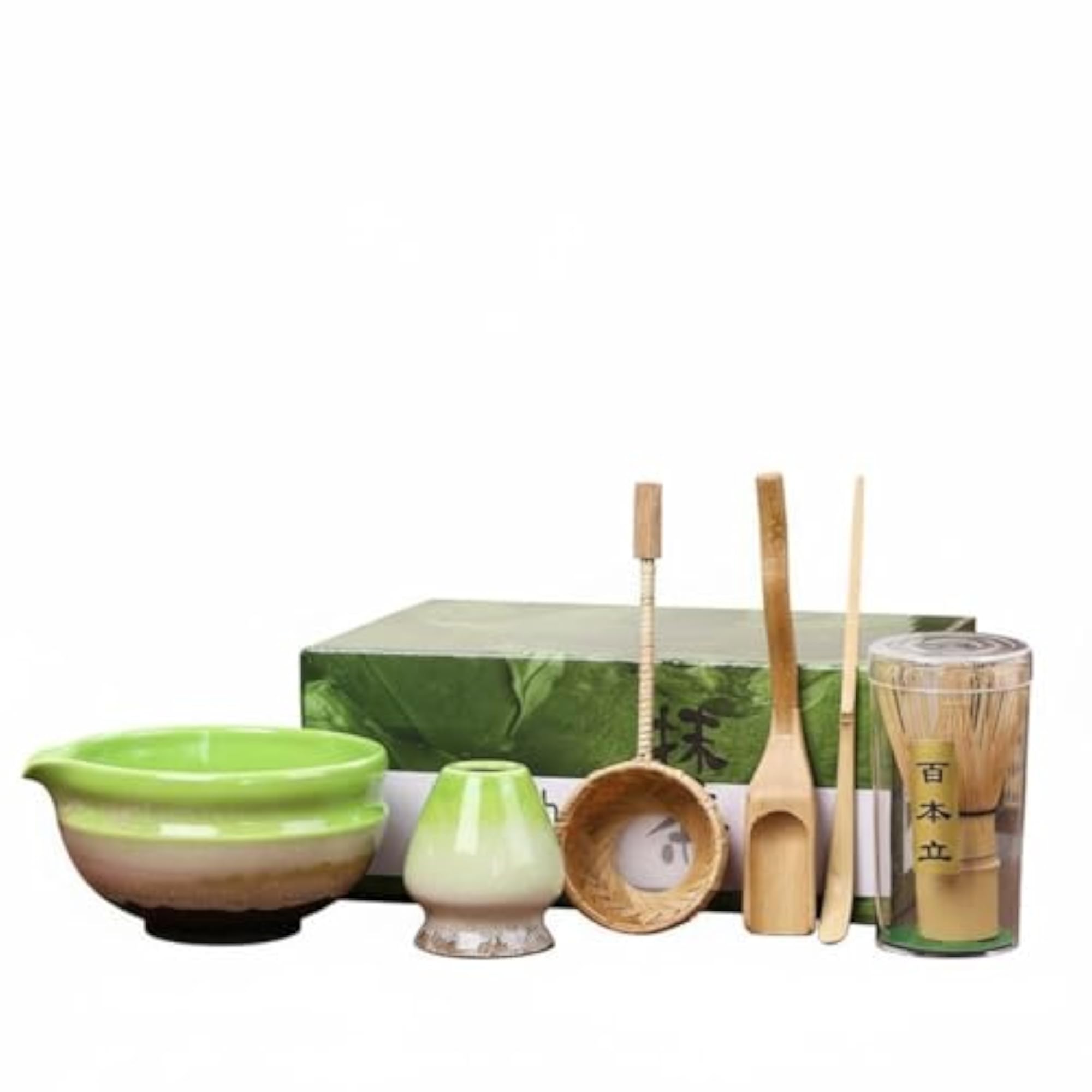 Handmade Ceramic Japanese Matcha Tea Set, Gift for Beginners