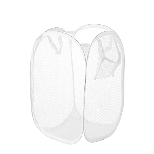 FDEYES 2 pc Grand Panier de Tortue à Linge avec poignée Pliable à Linge de Tortue Pop-up Hamper adapté à la Salle de Bain Voyage dans la Salle de Bain,1,23 * 46.5 Cover