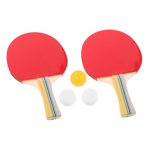 Raquettes de tennis de table à longue manche en bois TOYANDONA pour un meilleur contrôle