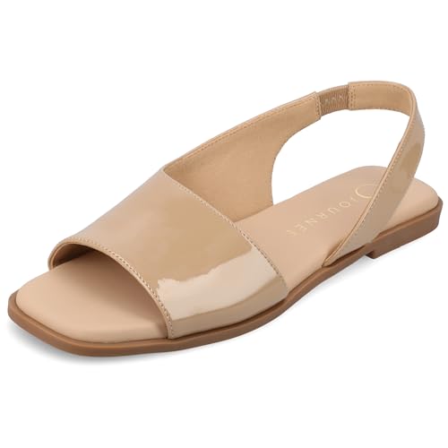 Image of Journee Collection Women's Brinsley Slingback Flat Sandals